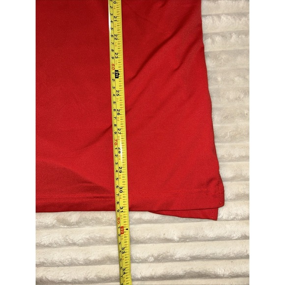 Perlis Crawfish Performance Men's Polo Golf Shirt Red Size XL - Picture 5 of 7